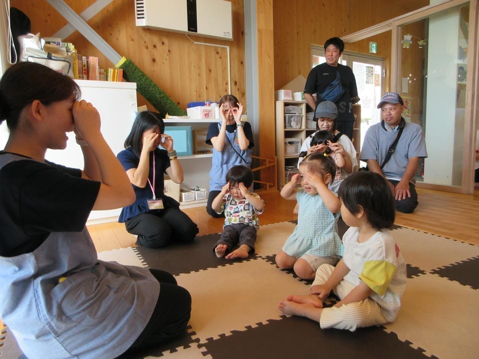 こぐまちゃん彦星さまとしろくまちゃん織姫さま、逢えるかな(さくら組保育参観➂)の画像