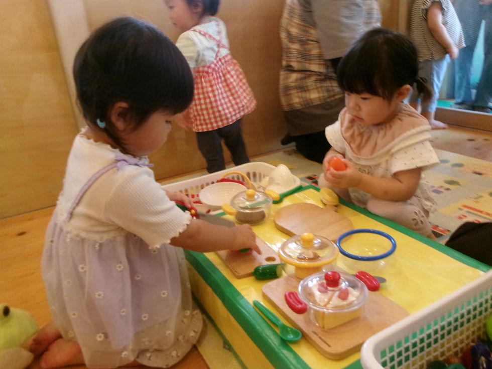 ケロちゃんといっしょにあそぼう（保育参観）の画像