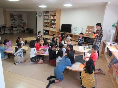 ハロウィンパーティーにむけて～ハロウィンバック作り～の画像