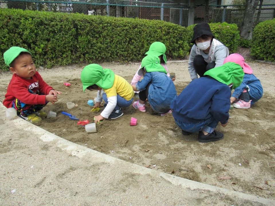 砂あそびの画像