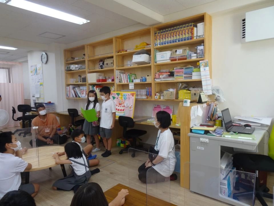 8月　誕生日会の画像