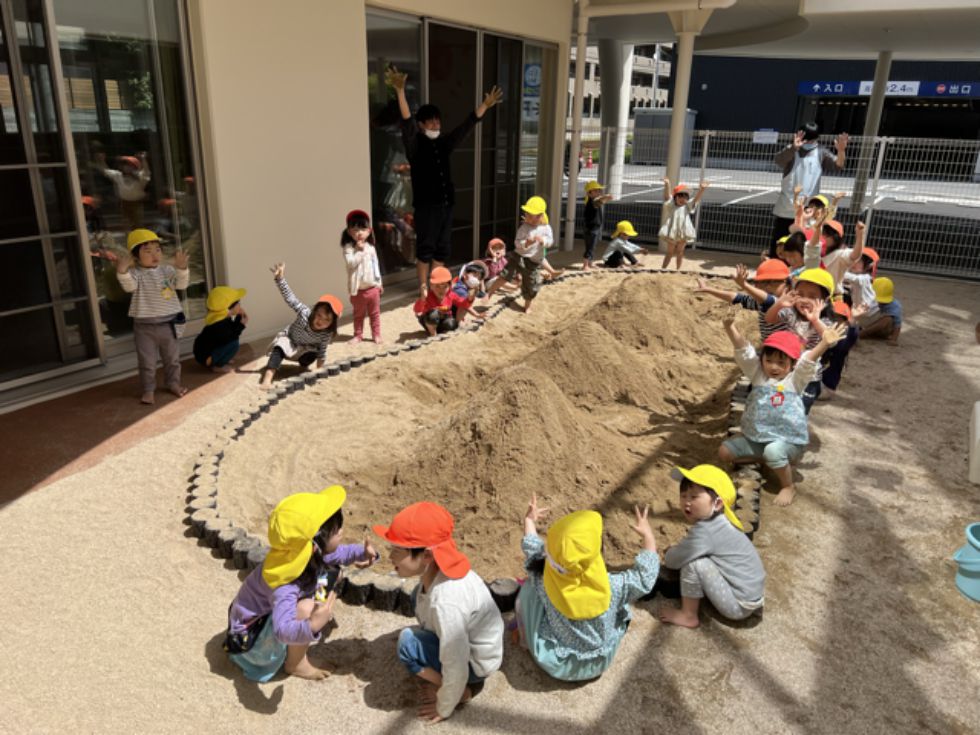 みんなで作ろう！「でかでか山」②の画像